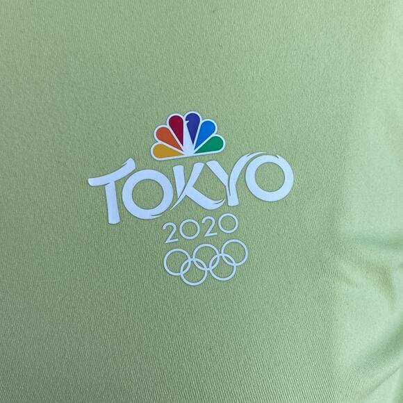 NIKE Tokyo Olympics Pullover Womens Sz Small Green 2020 Athleisure Quarterzip - Picture 4 of 10